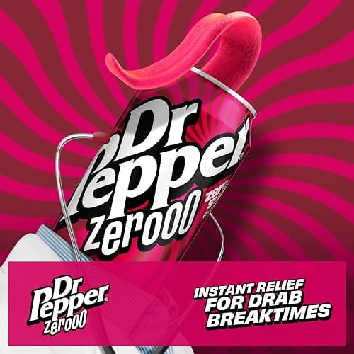 Dr Pepper Can Zero 330 ml (Pack of 24) thumbnail 5