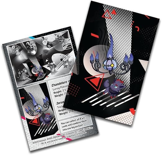 Pokémon TCG: Unova Mini Tin-Chandelure & Zorua thumbnail 4