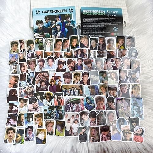 KPOPBTS Cortis GREENGREEN Album 99PCS Laptop Stickers for COER Boys and Girls thumbnail 2