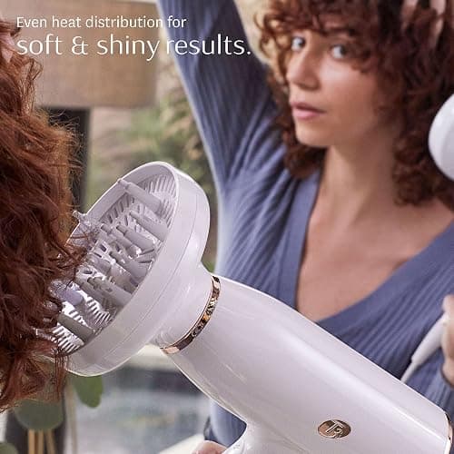 T3 SoftTouch 3 Diffuser | Compatible with T3 AireLuxe, T3 Featherweight StyleMax & T3 Featherweight 3i Hair Dryers only | Volumize, Define Curls and Eliminate Frizz for Wavy, Curly or Coily Hair thumbnail 5