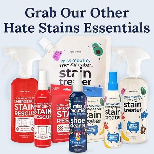 Miss Mouth's Messy Eater Stain Treater Pen - 2 Pack To Go Instant Stain Remover Pen - Newborn & Baby Essentials - On-The-Go & Travel Essentials thumbnail 9