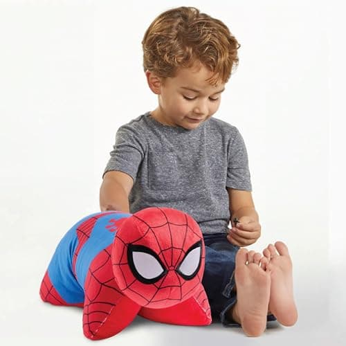 Pillow Pets 16 inch Spider-Man Plush Toy, Marvel Disney Stuffed Animal thumbnail 3
