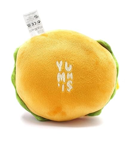 Joy Toy - Yummies Patty Burger Plüsch 20 cm thumbnail 3