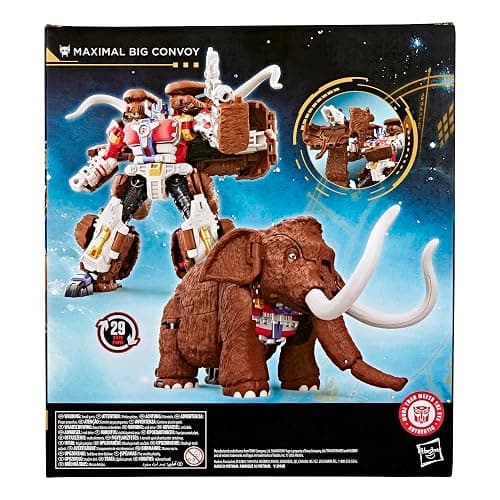 Transformers Age of the Primes Maximal Big Convoy, Leader Class 6.5-Inch Converting Action Figure, Robot Toys for Ages 8+ thumbnail 5