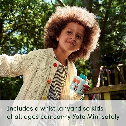 Yoto Mini Adventure Jacket in Frog Soup (Green) with Matching Wrist Lanyard – Accessory for Kids Mini Audio Device, Anti-Slip Silicone Skin Cover, Fitted Protective Sleeve Case thumbnail 4