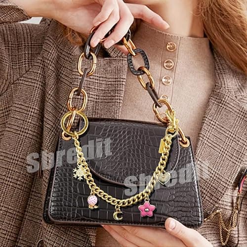 Sbredit Cute cherry Keychain,Cherry Bag Charm,Handbag Charms for Purses,Key Chains Accessories thumbnail 4