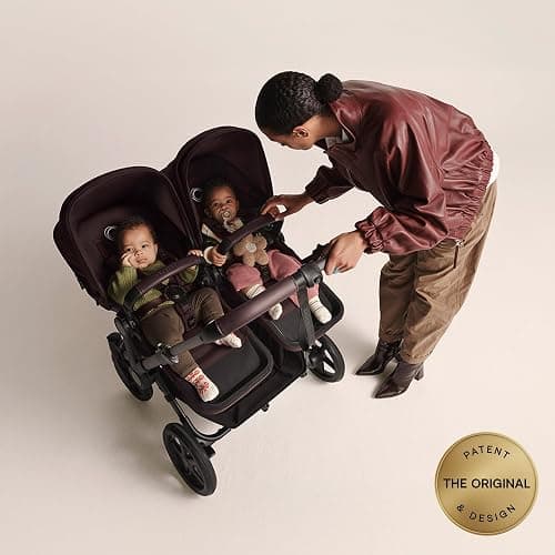 Bugaboo Donkey 6 Single-to-Double Convertible Stroller - Heritage Black | Side-by-side design, newborn and toddler use, XL storage basket, one-hand steering thumbnail 8