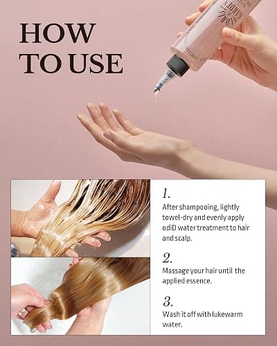 ODID Milk Protein Intensive Water Treatment Florist Garden - Hair Nourishing and Scalp Enhancing Ampoule to Cream for Steaming Hair Mask - Refreshing & Sweet Floral Scent, 6.76oz. thumbnail 6
