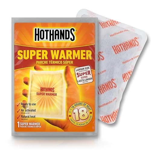 HotHands Body & Hand Super Warmers - Long Lasting Natural Odorless Air Activated Warmers - Up to 18 Hours of Heat - 3 Individual Warmers thumbnail 2