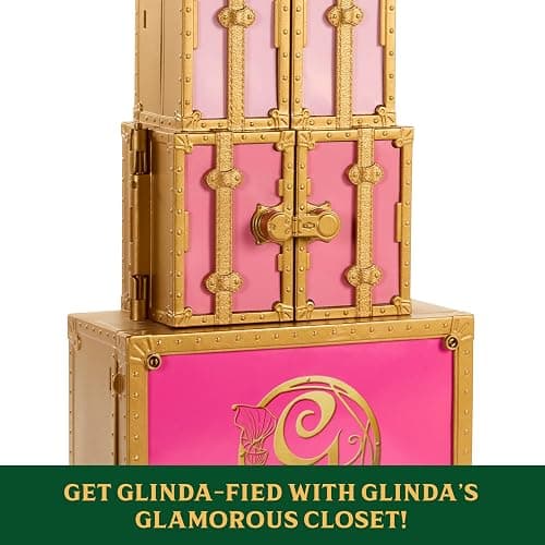 Mattel Universal Pictures’ Wicked Glinda’s Glamorous Closet with 2 Unique Looks, Surprises & 13 Accessories, Inspired by The Movie thumbnail 3