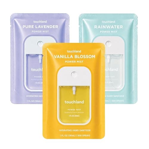 Touchland Hand Sanitizer Spray, Blossom Trio - 3 x 1 FL OZ - Image 1