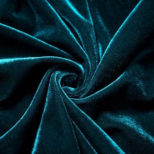 GLORY SEASON Velvet Throw Pillow Cover Soft Decorative Luxurious Solid Square Cushion Case for Sofa Couch Bedroom Farmhouse,Pack of 2, 18 x 18 Inches, Malachite Green thumbnail 4