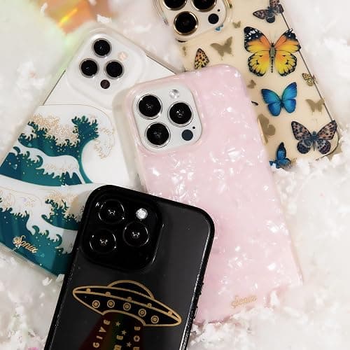 Sonix Phone Case for iPhone 13 Pro Max / 12 Pro Max | 10ft Drop Tested | Pink Tortoiseshell Print | Pink Pearl Tort thumbnail 8