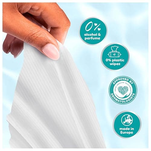 Pampers 99% Water Baby Wipes Plastic Free, 12 Packs of 60 Wipes = 720 Baby Wet Wipes, Light Lotion with 99% Water thumbnail 5