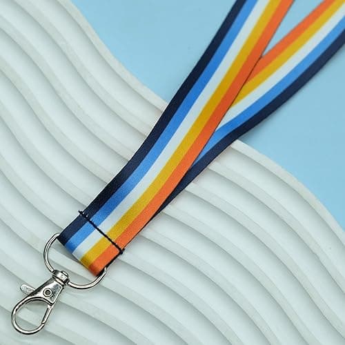 TAMAWire LGBTQIA Pride Flag Lanyard, Gay Lesbian Bisexual Badge Safety Breakaway for Event, Thing Accessories Stuff (Aroace) - Aroace thumbnail 4