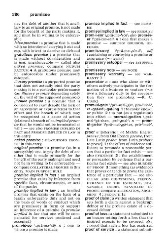 Merriam-Webster's Dictionary of Law, Newest Edition, Trade Paperback thumbnail 6