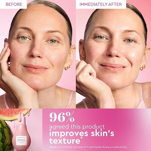 Glow Recipe Skin Care Set, Dew & Hues Must-Haves - Limited Edition Travel Size Gift Set with Niacinamide Dew Drops, Sun Glow & Rosy Glow Hue Drops (15ml Trio) thumbnail 6
