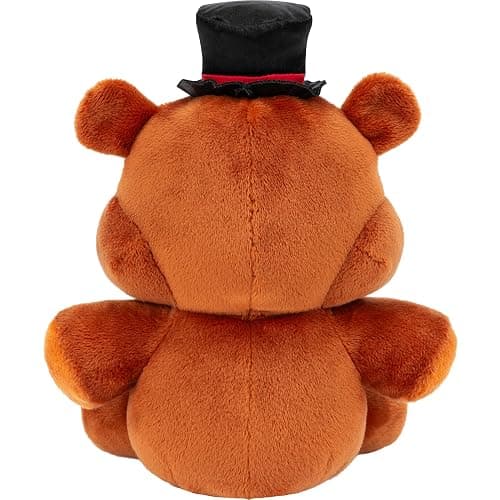 Jazwares Five Nights at Freddy’s Toy Freddy Plush - 8-Inch Stuffie with Soft Material and Glow-in-The-Dark Eyes thumbnail 4