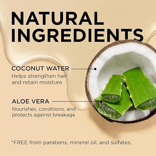 African Pride Moisture Miracle Pre-Shampoo Hair Detangler, 18 Oz | Aloe & coconut water pre-poo softens and detangles curls and coils; minimizes breakage on wash day thumbnail 3