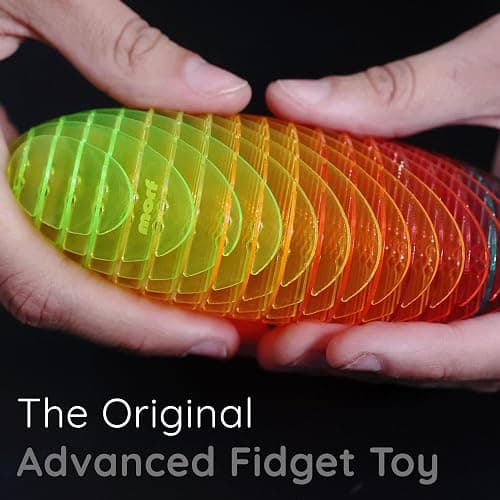 Morf Fidget Worm Toy - Flexible 3D Sensory Slug Figgy Toy for Kids, Teens, and Adults – Stretchy, Quiet, Stress and Anxiety Relief, Focus - For Play, School, Work Gifts, Great For Classroom and Office thumbnail 4