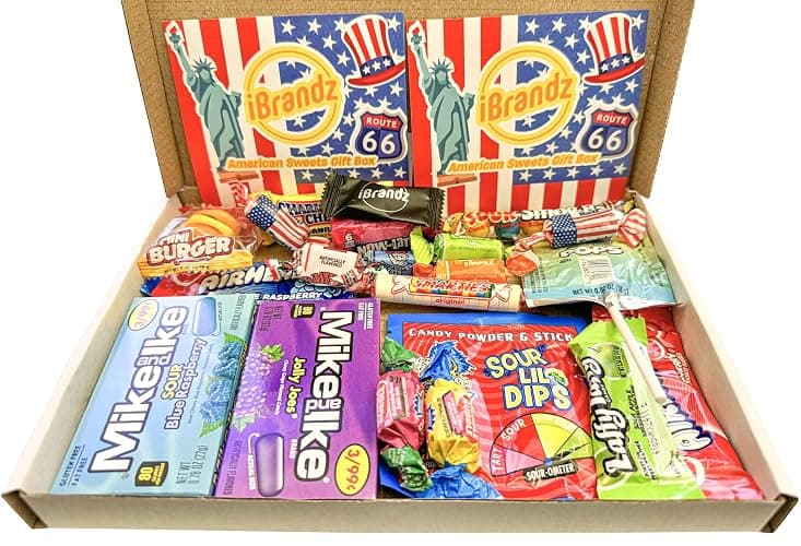 American Sweets Gift Box American Candy Sweet Hamper. Sweet Box thumbnail 2
