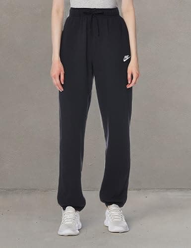Nike Women's Sportswear Club Fleece Mid-Rise Oversized Sweatpants thumbnail 8