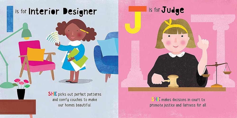 ABC for Me: ABC What Can She Be?: Girls can be anything they want to be, from A to Z (Volume 5) thumbnail 5