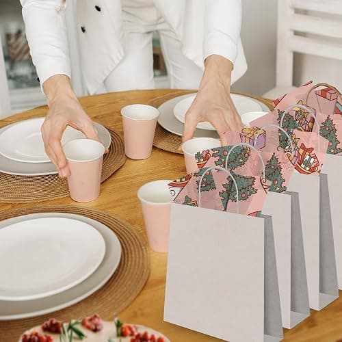 Pro Supply Global Santa's Sleigh Christmas Printed Tissue Paper for Gift Bags or Boxes and Wrapping - Winter Holiday Bulk Decorative Art Tissue Paper for Packaging and Gifting | 24 Sheets 20" x 30" thumbnail 7
