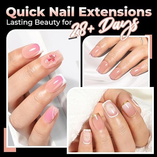 UNA GELLA Nail Tips Square: Pre-etched Matte Extra Short Square Soft Gel Nail Tips Full Cover 120pcs False Fake Nails Tips for Acrylic Nails Clear Gelly Tips Home DIY Salon 12 Sizes for Women thumbnail 2