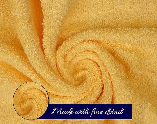 ZUPERIA Classic Hand Towels Pack of 10 (16 x 28 Inches) 100% Ring Spun Cotton Light Weight & Super Absorbent, Fast Drying Hand Towels for Bathroom, Hotels, Travel and Spa (Assorted) | Super Absorbent, Fast Drying, Light Weight, Assorted Multicolor, Classic, Bathroom, Hotels, Travel, Spa thumbnail 6