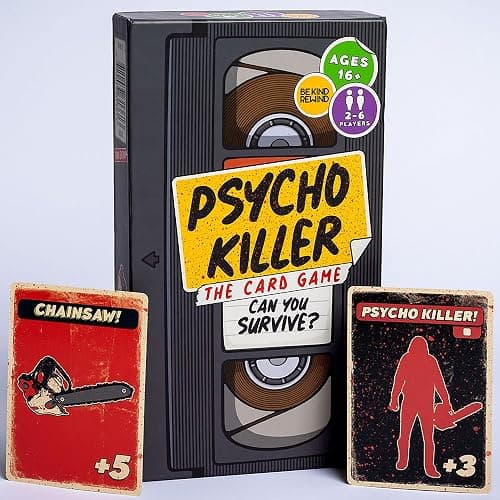 Escape Tabletop Games: Psycho Killer: Third Edition - The Card Game, Can You Survive? Fast-Paced Party Game, Ages 16+, 2-6 Players, Amazon Exclusive thumbnail 3
