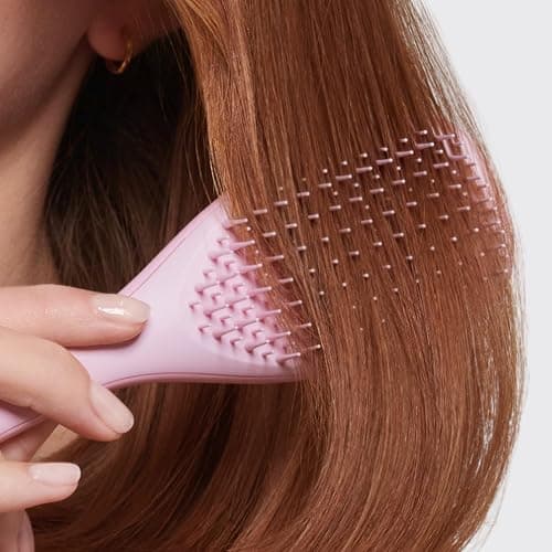 Tangle Teezer Ultimate Detangler Hairbrush, Eliminates Knots & Reduces Breakage, Mini Hair Brush for Travel, Small Hands & All Hair Types, Millennial Pink thumbnail 9