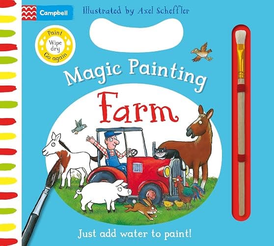 Farm Magic Painting: Just add water to paint! (Campbell Magic Painting, 1) - Image 1