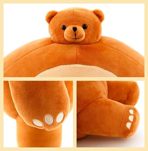 TINY HEADED KINGDOM 15 inch Pip Bear for Girls and Boys, Adorable and Big Plushies, Little Head Bear, Stuffed Animal thumbnail 2