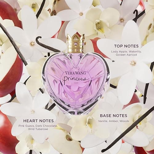 Vera Wang Princess Eau de Toilette 3.4 fl oz (Pack of 1), Notes of Apple, Quava, and Vanilla, Women's Fragrance, Long Lasting, Everyday Fragrance, Travel Size thumbnail 5