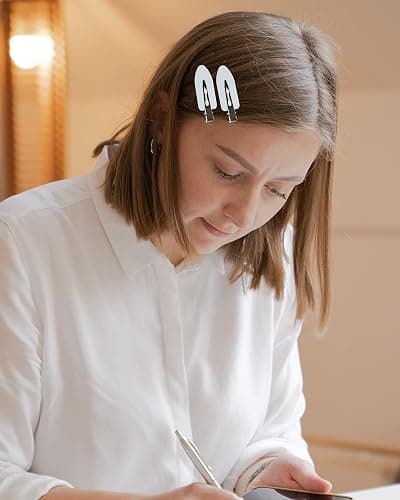 No Bend Hair Clips - 60 Pcs Creaseless Clips for Sectioning, 2.3in Makeup Styling Clips in 3 Colors thumbnail 3