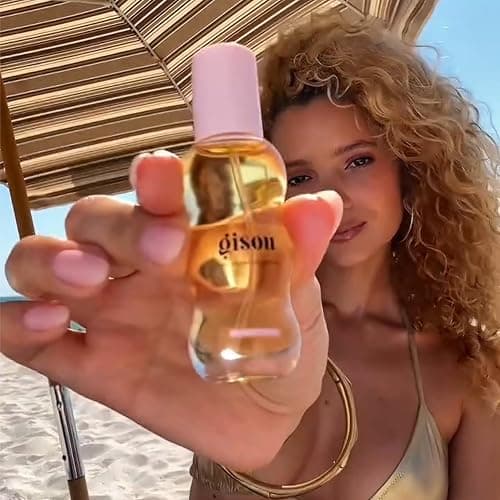 Gisou Honey Gloss On The Go Travel Set, Wildflower Honey Hair Perfume, Watermelon Sugar Lip Oil, Hair Oil, Shine-Boosting thumbnail 8