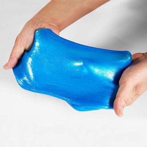 Elmer's Metallic PVA Glue | Blue | 147 mL | Washable & Kid Friendly | Great for Making Slime | Washable & Kid Friendly | 1 Count thumbnail 5
