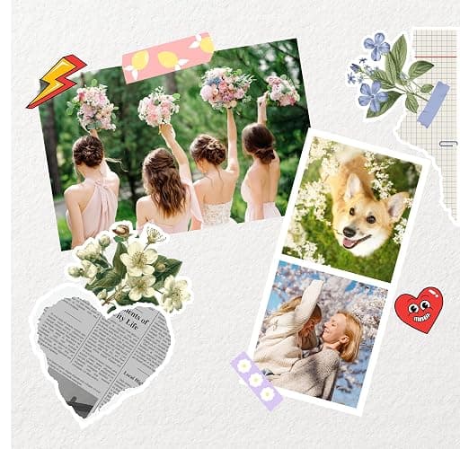 KODAK Mini Shot 3 Retro 4PASS 2-in-1 Instant Digital Camera and Photo Printer (3x3 inches) + 60 Sheets Cartridge Bundle, White - White - 3x3 Camera + 68 Sheets thumbnail 7