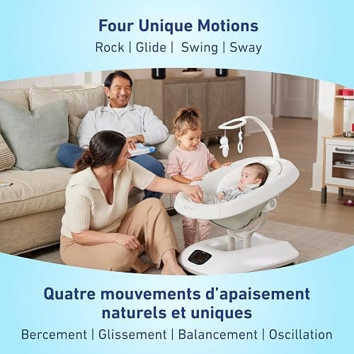Graco SmartSense Soothing Baby Swing, Rori thumbnail 4
