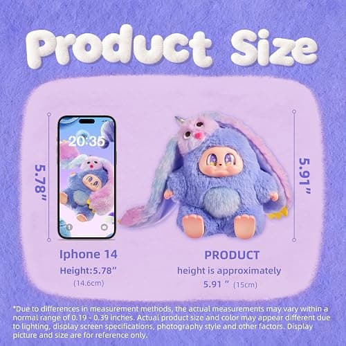 POP JOY Plush Blindbox Monster Cupa Cosy Stuffed Keychain (Random 1) | Includes 1 random Monster Cupa plush figure blindbox, perfect for collecting, displaying, or carrying anywhere. thumbnail 3