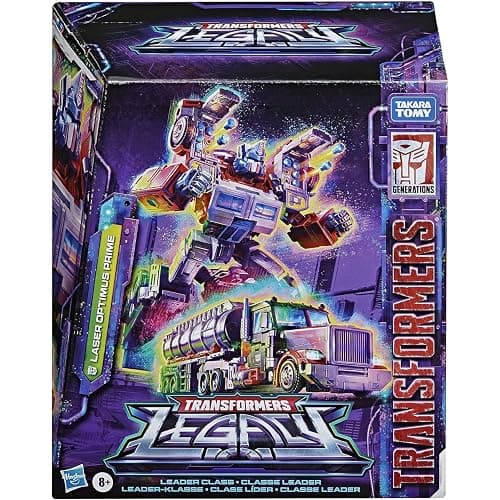 Transformers Toys Generations Legacy Series Leader G2 Universe Laser Optimus Prime Action Figure - Kids Ages 8 and Up, 7-inch thumbnail 4