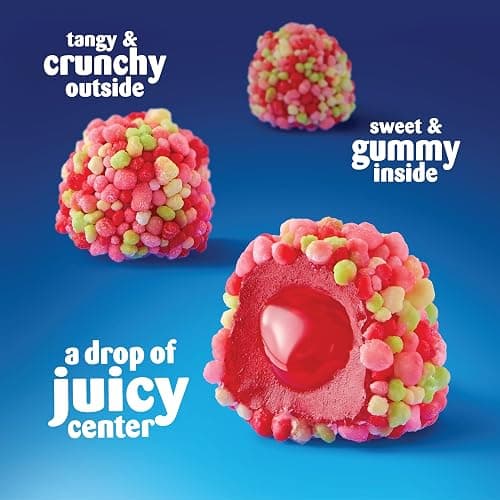 NERDS Juicy Gummy Clusters, Strawberry Punch, Juicy and Gummy Candy, 1 Stand Up Bag, for Snacking and Sharing, 7.15 oz thumbnail 4