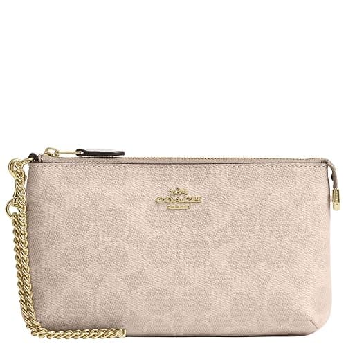 Coach Womens Large Wristlet W Chain - Image 1
