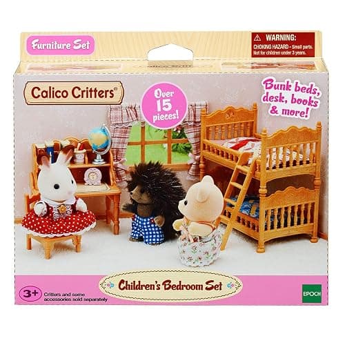 Calico Critters Children's Bedroom Set, Paper, Multicolor thumbnail 7