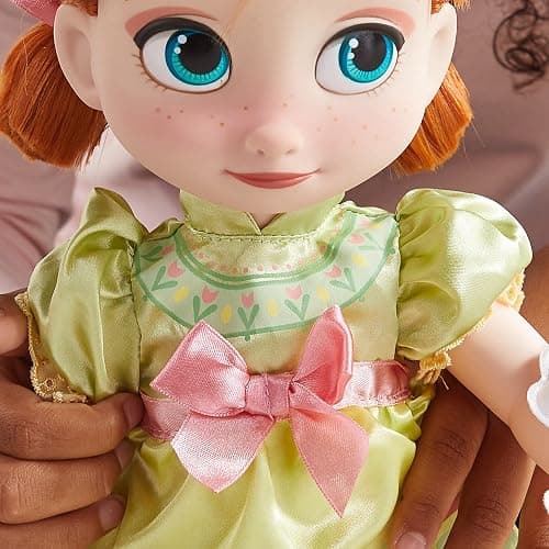 Disney Store Official Anna Doll Animator Collection, Frozen, 39cm/15” with Realistic Rooted Hair, Outfit, & Shoes, Collectible Princess Toddler Doll Suitable for Ages 3+ thumbnail 4