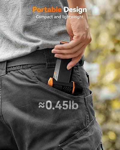WOLFBOX MF50 Compressed Air Duster-110000RPM Super Power Electric Air Duster, 3-Gear Adjustable Mini Blower with Fast Charging, Dust Blower for Computer, Keyboard, House, Outdoor and Car thumbnail 7