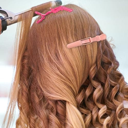 HH&LL Hair Clips for Women 10 Pack Wide Teeth & Double-Hinged Design Alligator Styling Sectioning Clips of Professional Hair Salon Quality thumbnail 2