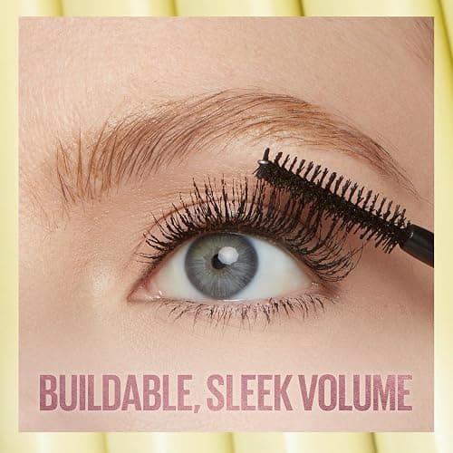 Maybelline The Colossal Bubble Washable Mascara, Buildable Mascara Volume and Length Formula for Bold, Separated Lashes, Blackest Black, 1 Count thumbnail 4