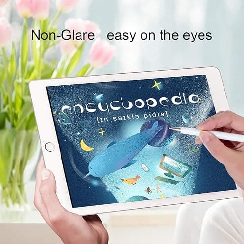 Ailun Paper Textured Screen Protector for iPad 9/8/7 (10.2-Inch, 2021&2020&2019) Draw Like on Papertouch Anti Glare Case Friendly [2Pack] thumbnail 5